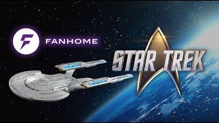 Scottish Trekkie : review off FanHome First StarTrek StarShip 01 USS Titan-A