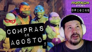 Compras RETRO de Agosto PARTE 1 ️  | VHS | TORTUGAS NINJA | CROMOS