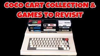 Tandy Color Computer Cart Collection and Games to Revisit