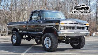 Coal Rollin' Cummins Powered 1977 Ford F250 Walkaround w Steve Magnante | Coldstart! POV Drive!