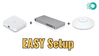 Unifi Cloud Gateway Ultra einrichten - 16 Port PoE Switch & Access Point AP 7 Pro Integration