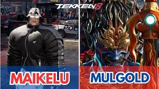 Tekken 8 Replays - Maikelu (Jack8) vs.Mulgold (Yoshimitsu) Ranked Matches