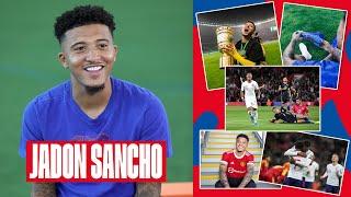 Playing With CR7, Designing Football Boots & Taking Freekicks   Jadon Sancho | My Insta Story