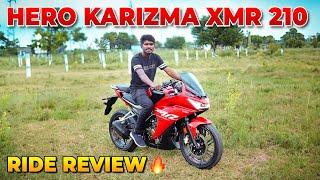 Hero Karizma XMR 210 Ride Review Tamil | Onroad Price ? | Mileage ? | Top Speed ?