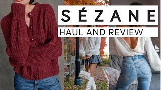 Sezane Try On Haul and Review Fall 2024