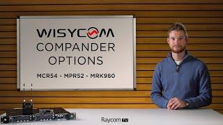 Wisycom Compander Options