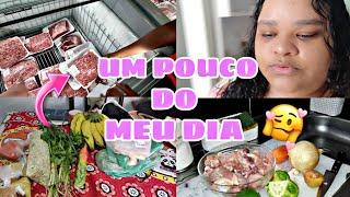 ALMOÇO COMPLETO || COMPRAS DE MISTURA VEM COMIGO AMORES ️