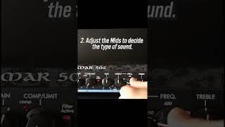 A Quick Guide to Dial-in your Bass Tone