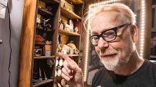 Adam Savage Builds a Tchotchke Display Cabinet!