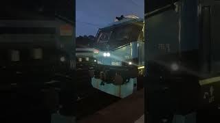 WAG 12 Locomotive with goods train