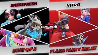 Flash Party NA Challenger Series 6 [Winners Final] SnessFresh Vs. Nitro