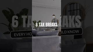 6 Tax breaks every homeowner should know about