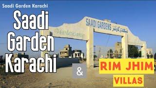 SAADI GARDEN, RIM JHIM VILLAS ( STREET VIEW & DETAILS) | PROPERTY UPDATES BY TALHA SHAHZAD PURI |