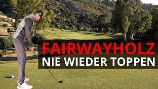 Konstante Schläge mit dem Fairwayholz vom Boden (3 Schritte)