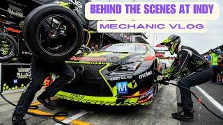 What It's Like To Be an IMSA Race Mechanic at Indy