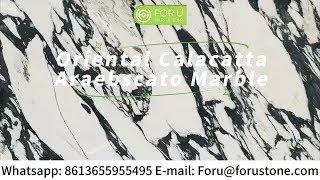 Oriental Calacatta Marble/Chinese Arabescato Marble- FOR U STONE #marble #calacatta #forustone