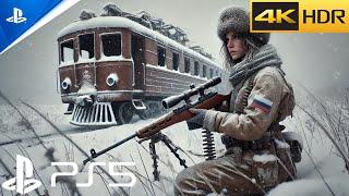 (PS5) Battle of Stalingrad 1943 | Ultra Realistic Graphics Gameplay [4K 60FPS HDR] COD WW2