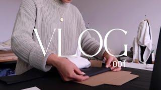 Studio VLOG 001 | Independent fashion designer, seamstress & small business owner | A day in my life