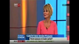 SKYTürk Ekonomi Gündemi -  Konuk Ressam ve yazar Setenay Özbek