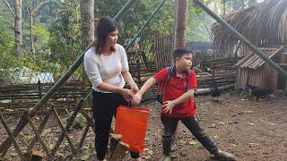 The son resolutely refused his mother's request and harvested lekima fruit to sell