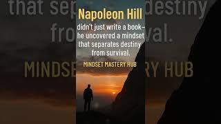Napoleon Hill revealed a mindset—not just a book—that separates destiny from survival.