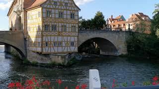 2020.08.27 #07 River Regnitzarm, Beautiful Town, Bamberg, Germany