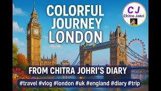 A Colorful London Travel Diary  | Chitra Johri's Magical Journey | UK Vlog 2025"
