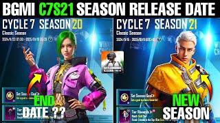 Bgmi C7S21 Tier Rewards | Bgmi Next Season  Release Date  | Bgmi New Season