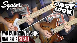 Best Value Guitars? Squier Telecaster Thinline & Starcaster Deluxe Demos | First Look