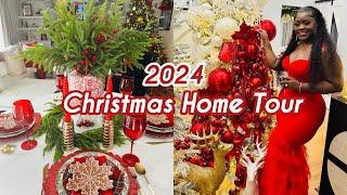 CHRISTMAS HOME TOUR 2024 | TRADITIONAL CHRISTMAS DECOR |