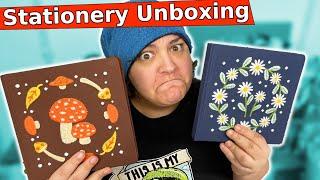 Unboxing Stationery Sketchbooks, Washi Tapes from Baylee Jae