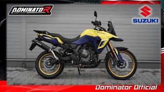 Suzuki V-Strom 800 DE  | Dominator Exhaust Sound