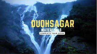 Dudhsagar Waterfalls | Dudhsagar Waterfalls Goa | Dudhsagar Complete Tour & Trek Guide | Tambdisurla