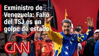 Exministro de Venezuela: Para régimen de Maduro la dictadura es democracia