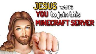 Jesus wants YOU to join this Minecraft SMP! #Shorts