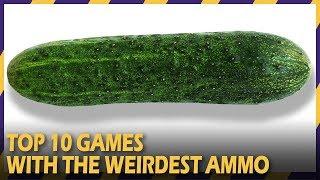 TOP 10 WEIRDEST AMMO IN GAMES | #ZOOMINGAMES