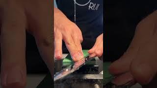 kumquat in water，sharpness test! #fyp #knife #knifesharpening #ray #knifesharpener #rui #knives