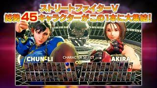 『ストリートファイターV チャンピオンエディション オールキャラクターパック』紹介映像