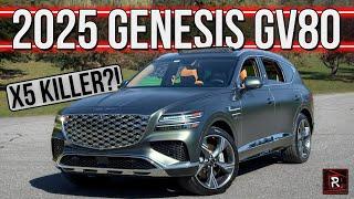 The 2025 Genesis GV80 3.5T Prestige Is A Stand-Out Luxury SUV With Tons Of Style & Class