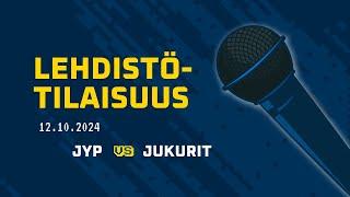 Lehdistötilaisuus: JYP–Jukurit 12.10.2024