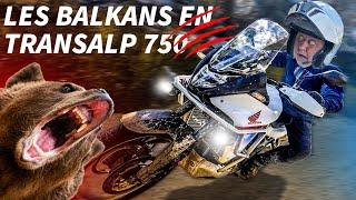 LES BALKANS EN HONDA 750 TRANSALP