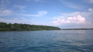 Navy Island Niagara Falls ON via inflateable boat