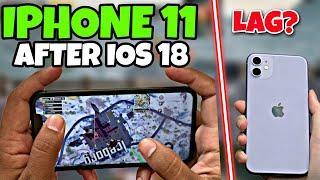 IPHONE 11 PUBG TEST | IOS 18 UPDATE TEST LAG TEST AFTER IOS 18 PUBG TEST AFTER ios 18 update