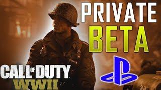 NEW OFFICIAL CALL OF DUTY: WW2 BETA GAMEPLAY! (COD WW2 BETA)