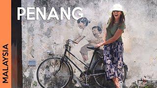 MALAYSIA, PENANG: George Town tour + street art | Vlog 1