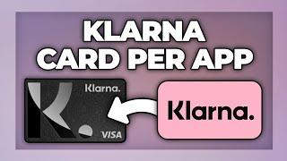 Klarna Card beantragen per App - Tutorial