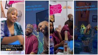 Ebuka,Cynthia and Banky W hosted by Media Personality TOOLZ ONIRU.