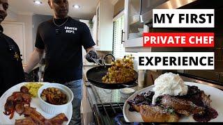 My FIRST Private Chef Experience!! | Was it Worth it?