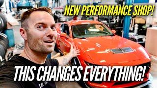 BIGGEST NEWS YET For my 2024 Mustang GT - NEW PERFORMANCE SHOP *THIS CHANGES EVERYTHING!