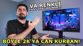 VA RENKLİ, FAST IPS HIZINDA, 2K 260HZ! "ASUS TUF GAMING VG27AQML1A"